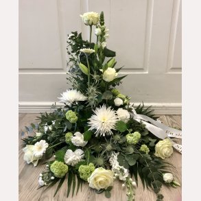 BRE DEKORATION HVID/LIME