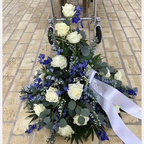 HVID OG BL DEKORATION 