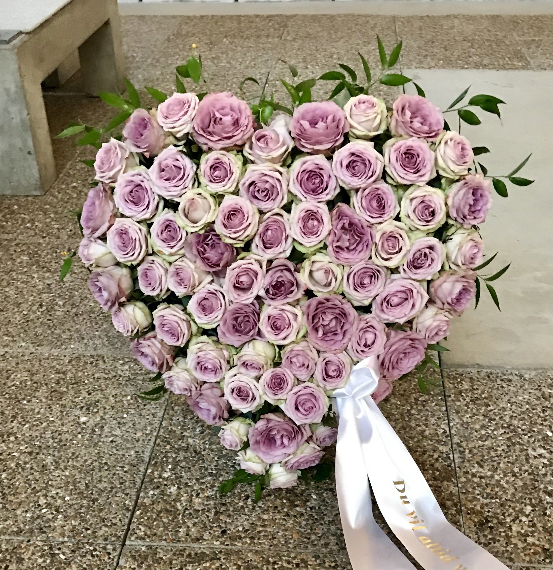  GAMMEL ROSA OASIS HJERTE