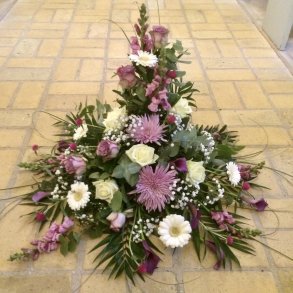 GL. ROSA/HVID DEKORATION 