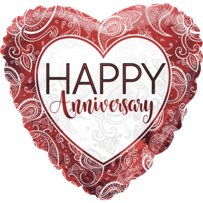 Helium Ballon Happy Anniversary