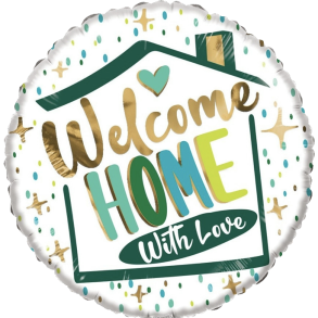 Helium Ballon Welcome Home