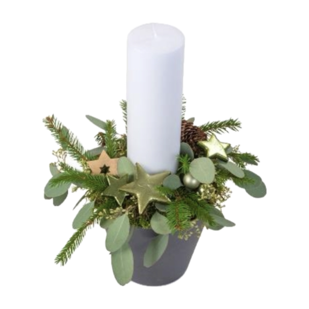 HVID JULEDEKORATION 