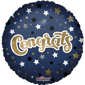 Helium Ballon Congrats -Tillykke