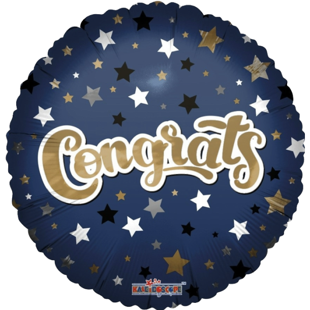 Helium Ballon Congrats -Tillykke