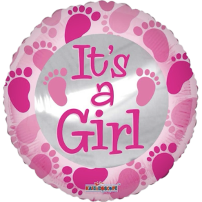 Helium Ballon Baby Girl