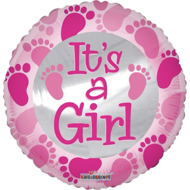 Helium Ballon Baby Girl