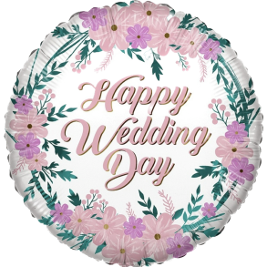 Helium Ballon Happy Weddingday