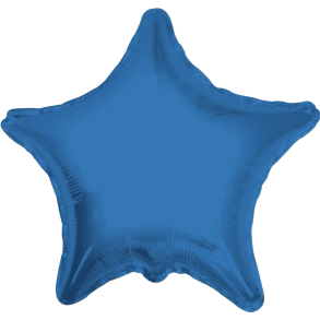 Helium Ballon Blue Star