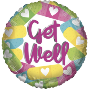 Helium Ballon Get Well - God Bedring