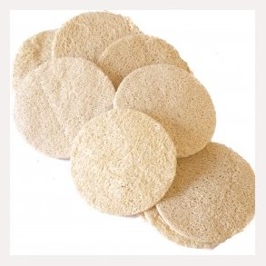 Peelingpad af Loofah