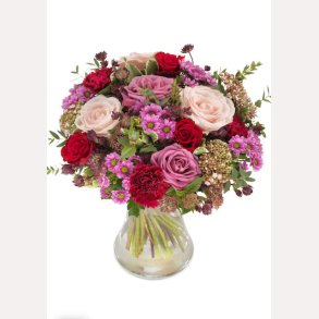 KRLIGHED I RD OG ROSA