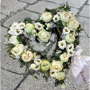 HVID/LIME OASIS HJERTE